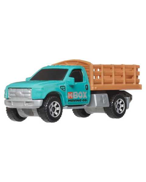 Matchbox Tekli̇ Arabalar Arabalar Ford F350 Stake Bed Truck/Camıon a Rıdelles JHN97