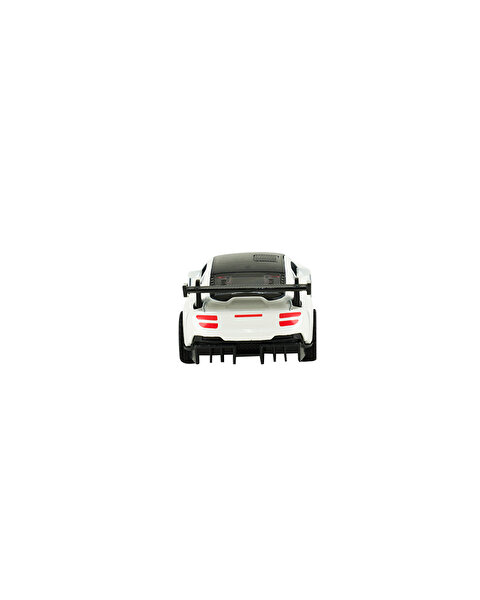Die Cast 1:32 Çek Bırak GT Yarış Arabası Beyaz