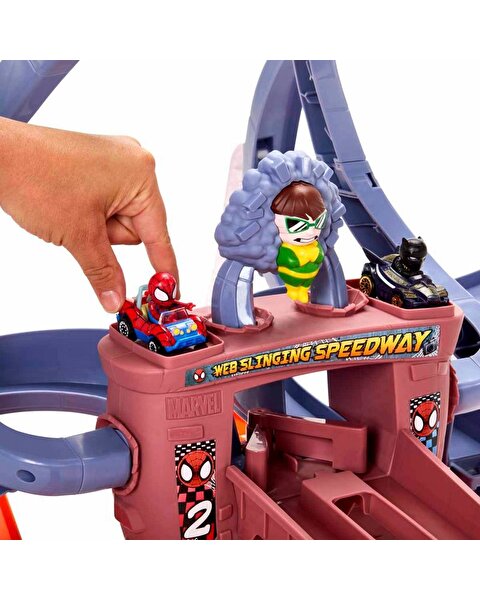 Hot Wheels RacerVerse Marvel 2 Araçlı Pist Seti HPL34