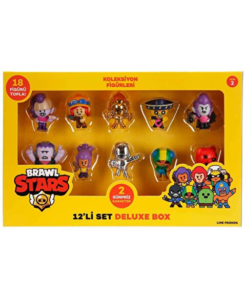 Brawl Stars Delüks 12'li Figür Seti Set 1