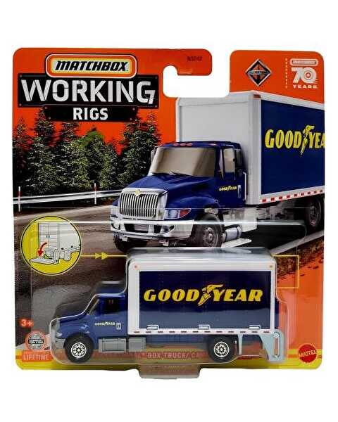 Matchbox İş Makinaları İnternational Box Truck HLM94