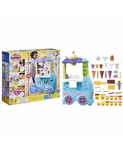 Play Doh Dev Dondurma Arabam F1039