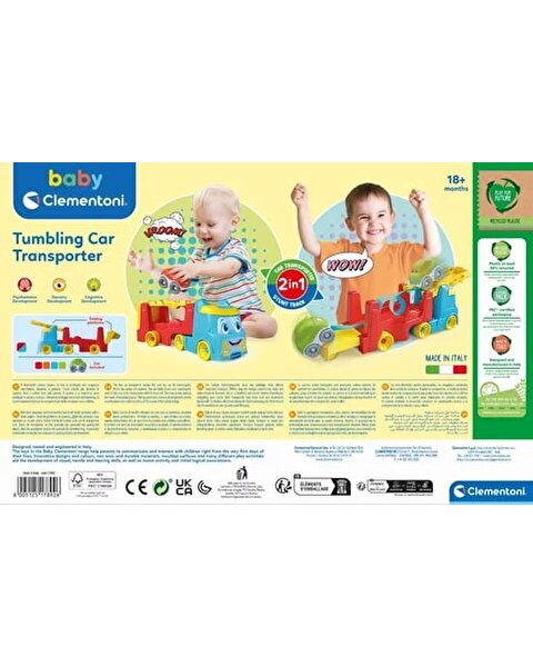 Baby Clementoni Taklacı Arabalar Çekici Kamyonu