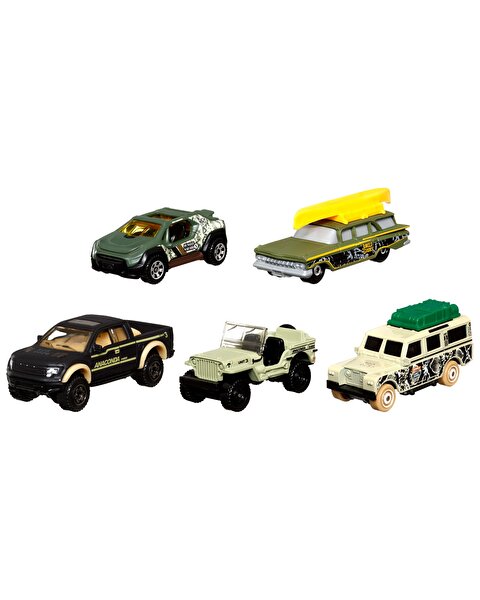 Matchbox Beşli Araba Seti City Adventure III HFH16