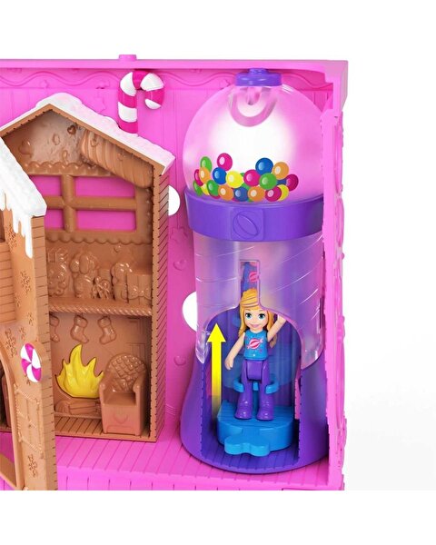 Polly Pocket Pollyville Şeker Dükkanı Oyun Seti HNB03