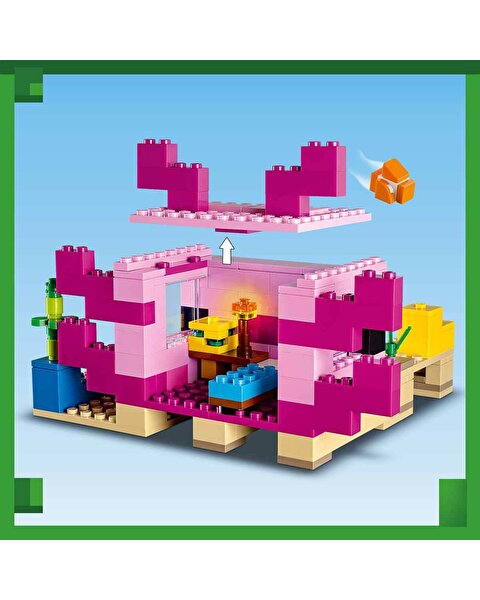 LEGO Minecraft Aksolotl Evi 21247