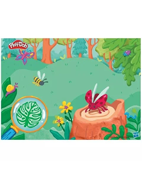 Play Doh Işıklı Mikroskop Oyun Seti