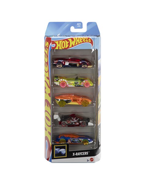 Hot Wheels Beşli Araba Seti X-Raycers JBJ74