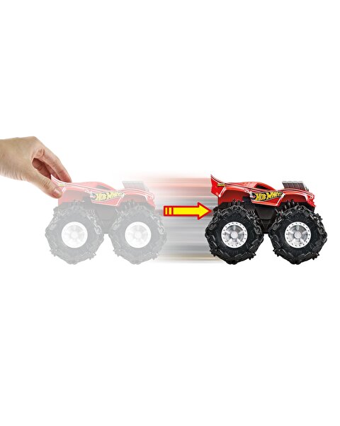 Hot Wheels Monster Trucks 1:43 Çek Bırak Arabalar Rodger Dodger GVK46