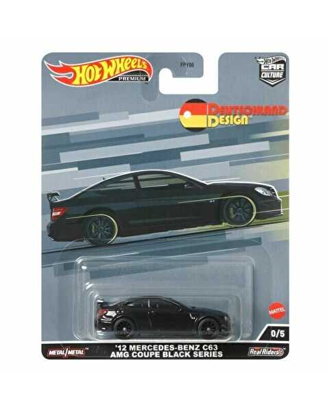 Hot Wheels Car Culture Arabalar '12 Mercedes-benz C63 Coupe Black Series C63 HCJ97