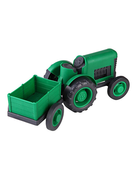 Let's Be Child Römorklu Traktör Yeşil