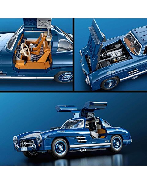 Hot Wheels Premium Serisi Mercedes Benz 300 SL Araba 1600 Parça HWW25