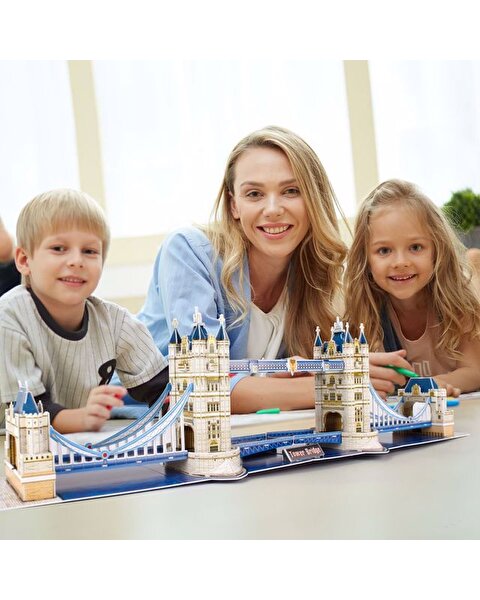 Cubic Fun Puzzle National Geographic Tower Köprüsü 3D Puzzle