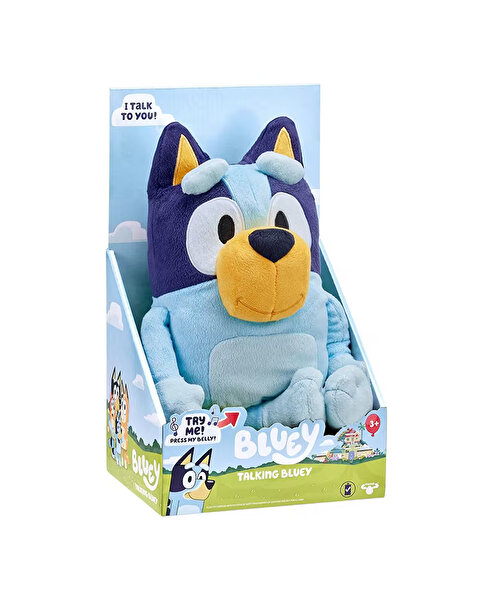 Bluey Türkçe Konuşan Pelüş Figür 35 Cm
