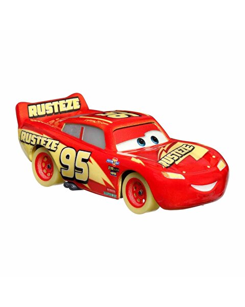 Cars Karanlıkta Parlayan Yarışçılar Tekli Karakter Araçlar Lightning Mcqueen HPG77