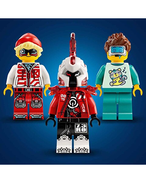LEGO DREAMZzz Cooper’ın Kaplan Robotu ve Zero’nun Hot Rod Arabası 71497