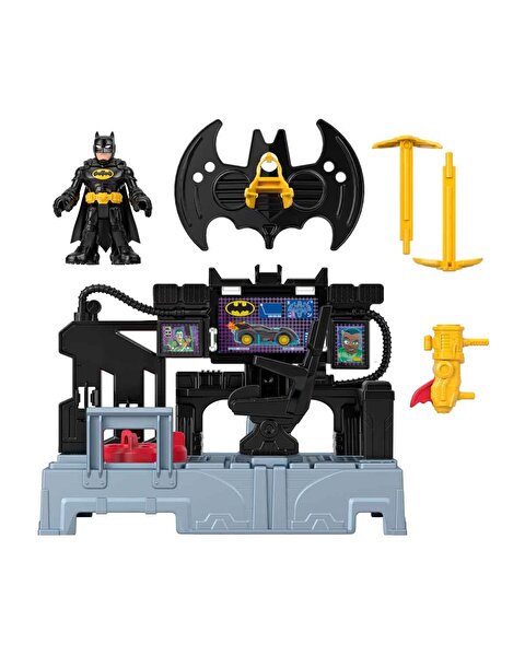 Işıklı Imaginext DC Super Friends Bat Komuta Merkezi Oyun Seti JFD93