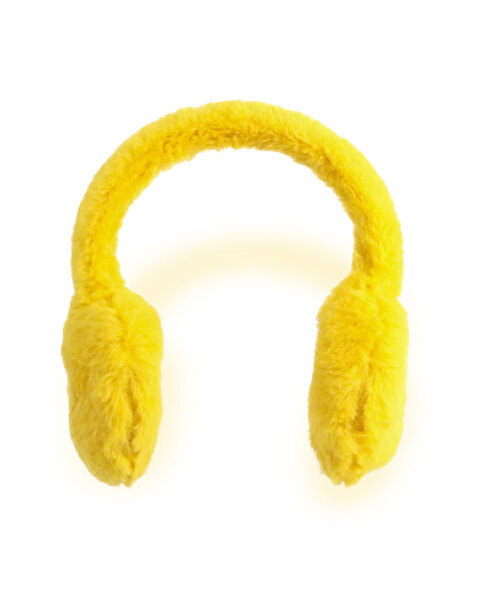 Peluş Kulaklık Sarı