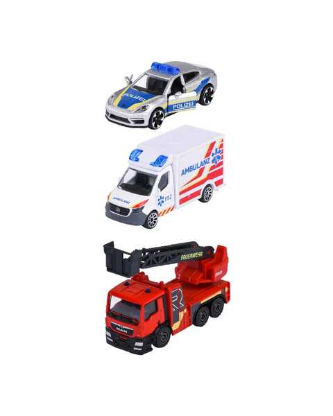 Majorette Rescue Serisi Set 1