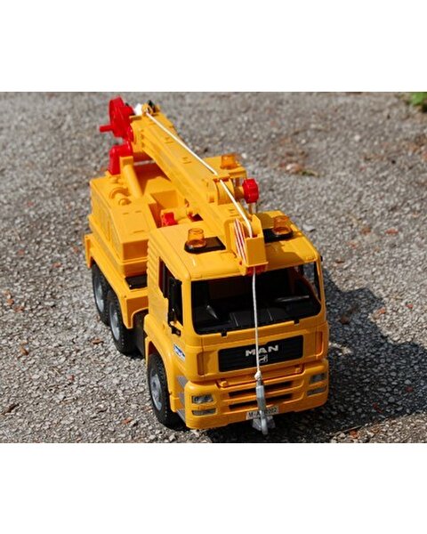 Bruder  MAN Vinçli Kamyon Sarı