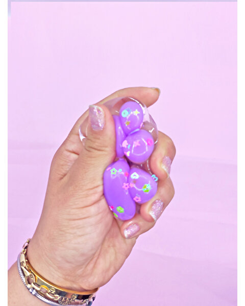 Işıklı Şeffaf Pati Squishy