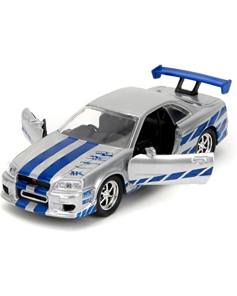 Jada Fast & Furi̇ous 1:32 Ölçekli Araba Brian's Nissan Skyline GT-R (R34)