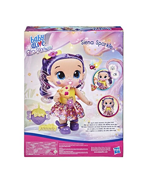 Baby Alive GloPixies Peri Bebek Siena Sparkle F2593