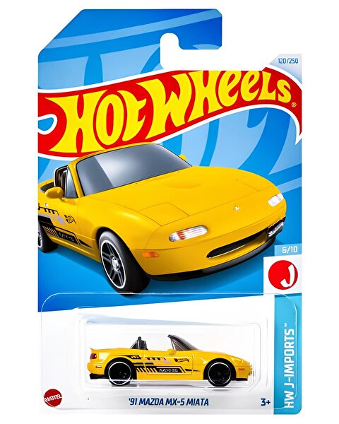 Hot Wheels Tekli Arabalar 91 Mazda MX-5 Miata HTD80