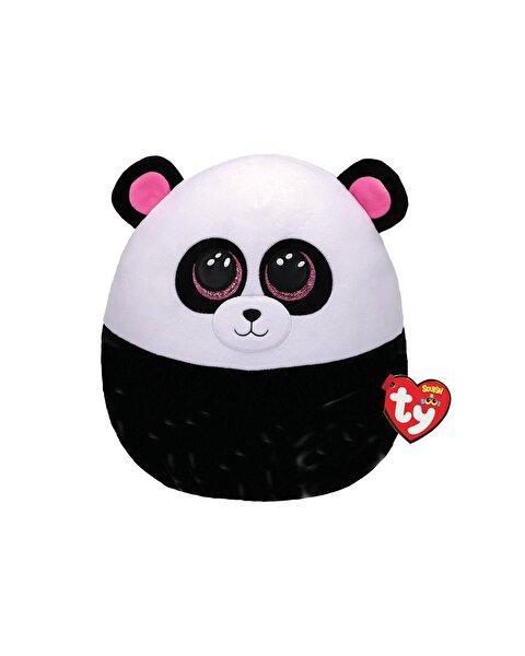 TY Bamboo Siyah Beyaz Panda Squishy 25 Cm