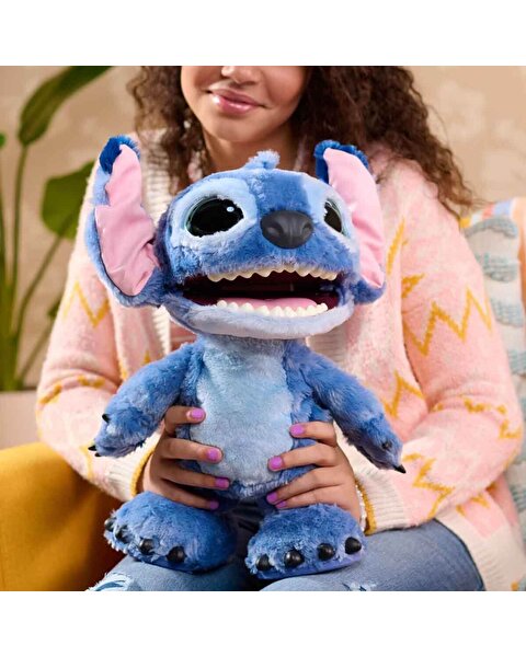 Sesli ve İnteraktif Disney Stitch Peluş 43 cm 12284