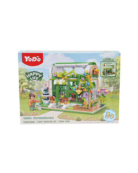 Mega Blok Çiçek Bahçe Tasarımı 463 Parça