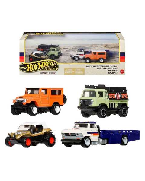 Hot Wheels Premium Collector Araba Seti JBM07