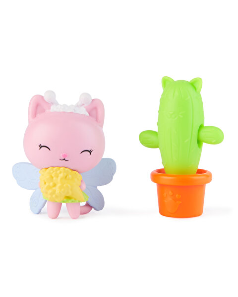 Gabby’s Dollhouse Kitty Fairy & Cactus Figür ve Aksesuar Seti