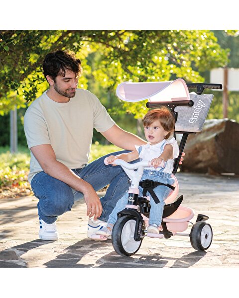 Smoby Baby Driver 3'ü 1 Arada Üç Tekerlekli Bisiklet