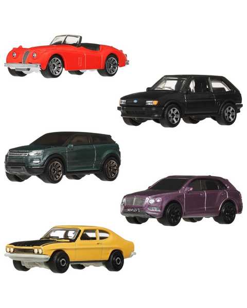Matchbox Beşli Araba Seti British Roadways JJP33