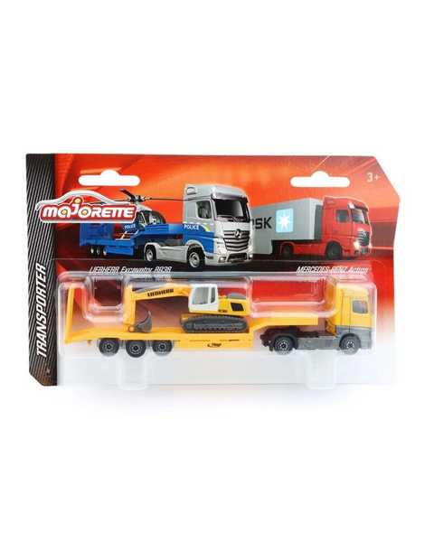 Majorette Transporter Serisi Mercedes Benz Actros Sarı