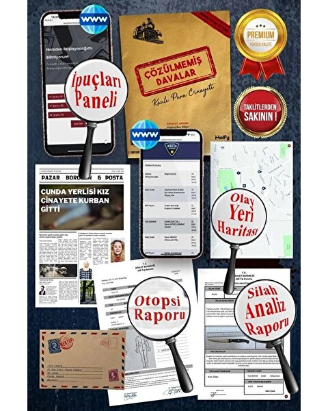 Çözülmemiş Davalar Kanlı Para Dedektif Oyunu