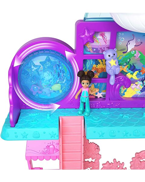 Polly Pocket Pollyville Eğlenceli Akvaryum Oyun Seti