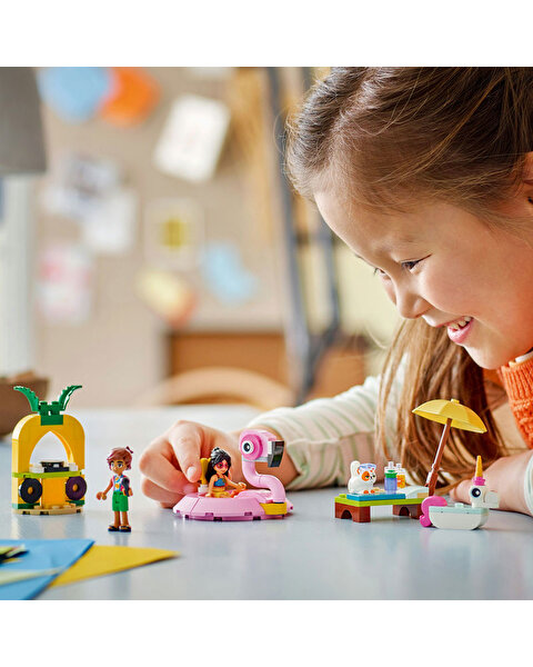 LEGO Friends Tek Boynuzlu At ve Flamingo Havuz Partisi 42658