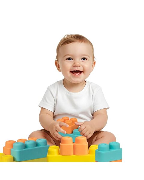 Oyuncak Çantalı Soft Maxi Bloklar 41 Parça