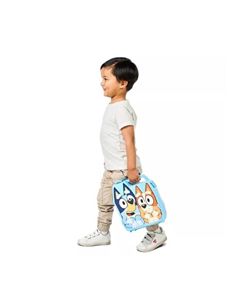 Bluey Deluxe Taşıma Çantası ve 8'li Figür Seti