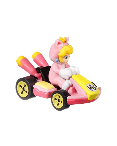 Hot Wheels Mario Kart Karakter Araçlar Cat Peach GRN13