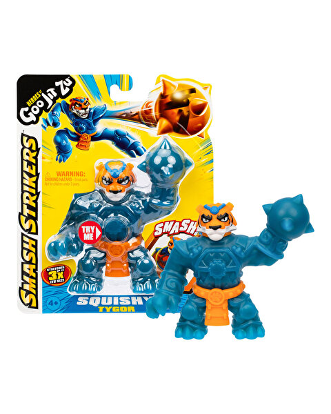 Goojitzu Smash Strikers Figür Squishy Tygor