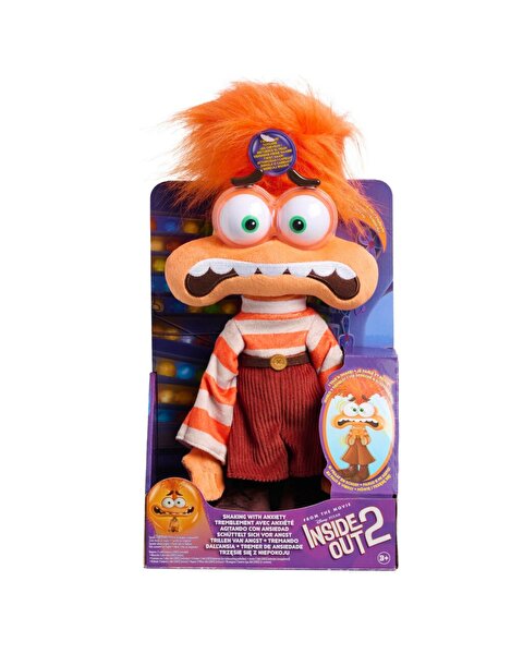 Inside Out 2 Endişe Sesli Hareketli Peluş