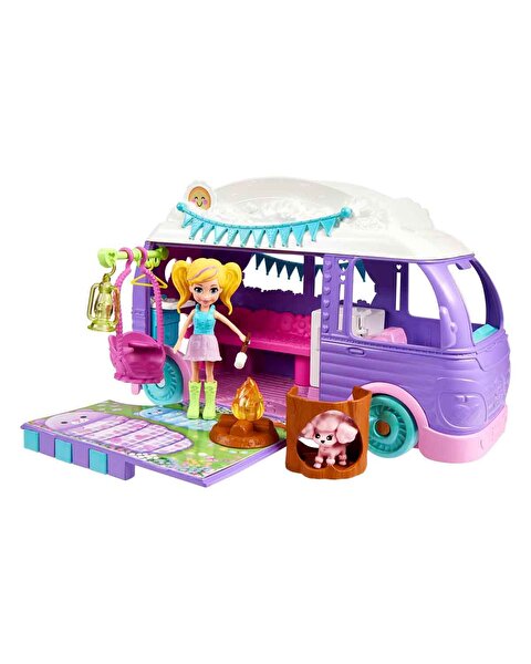 Polly Pocket Eğlenceli Karavan Oyun Seti JCC32