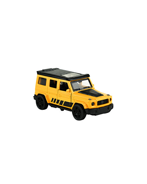 Die Cast 1:32 Çek Bırak Jip Sarı
