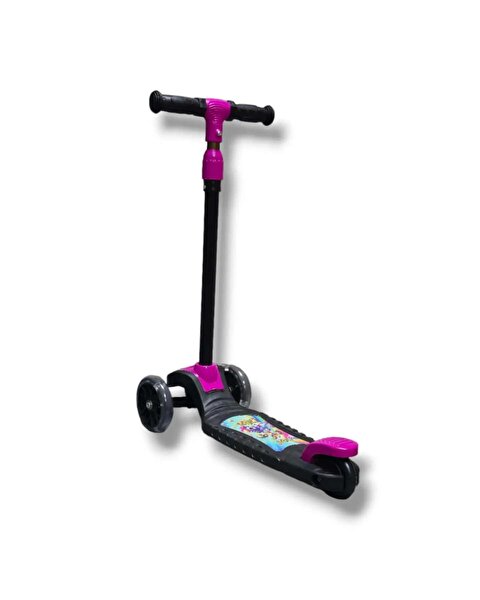 Swing Işıklı Scooter Pembe