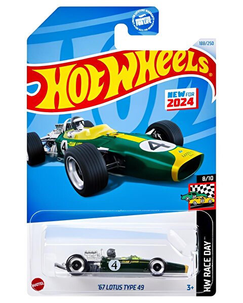 Hot Wheels Tekli Arabalar 67 Lotus Type 49 HTD99