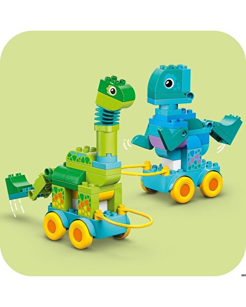 LEGO Duplo 3’ü 1 Arada Tekerlekli Dinozorlar 10451