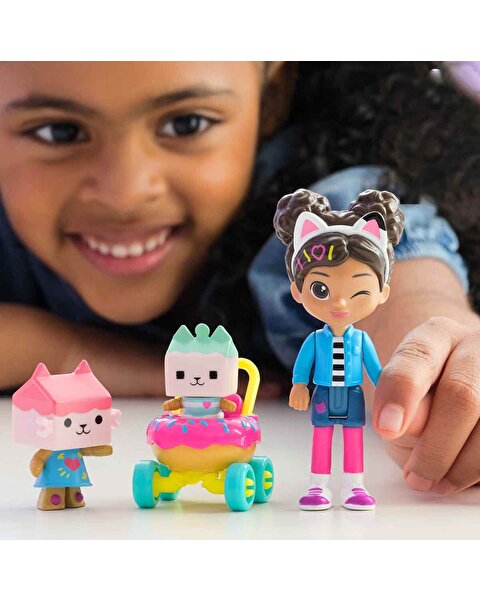 Gabby's Dollhouse Kedi Bakımı Figür Seti